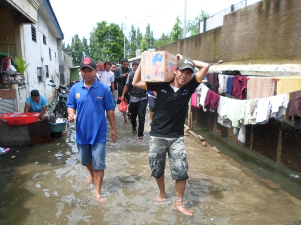 Pagana beraksi membantu Korban Banjir di Jakarta Pagana beraksi membantu Korban Banjir di Jakarta