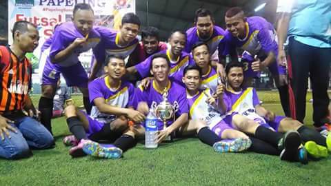 Turnamen Futsal Papeling 2016, melahirkan juara baru !!!!! JUARA FUTSAL CUP 2016