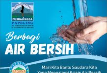 Papeling Berbagi Air Bersih berbagi air bersih dari papeling