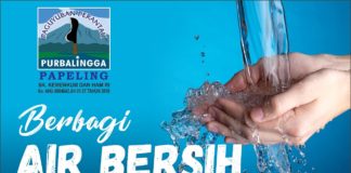 berbagi air bersih dari papeling