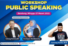 SAMBUT HUT KE 6, PAPELING KORWIL BANDUNG GELAR WORKSHOP PUBLIC SPEAKING