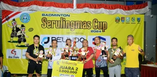 PAPELING Juara 2 Badminton SERULINGMAS Cup 2024