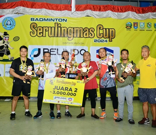 PAPELING Juara 2 Badminton SERULINGMAS Cup 2024