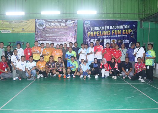 Badminton PAPELING Fun Cup 2026 Meriah, Semangat Sportivitas dan Silaturahmi